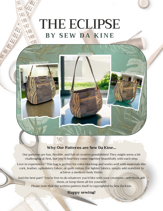 The Eclipse PDF Pattern – For Confident Beginners - Sew Da Kine