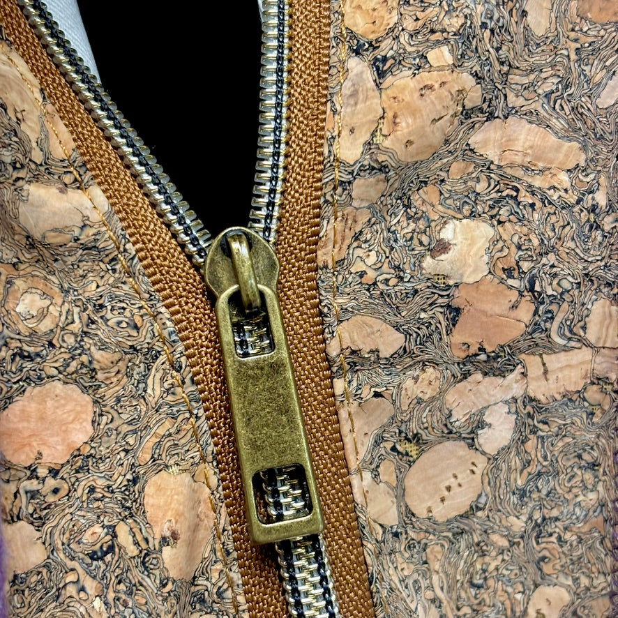 Triple Zip Crossbody Bag Hardware Kit - Antique Brass