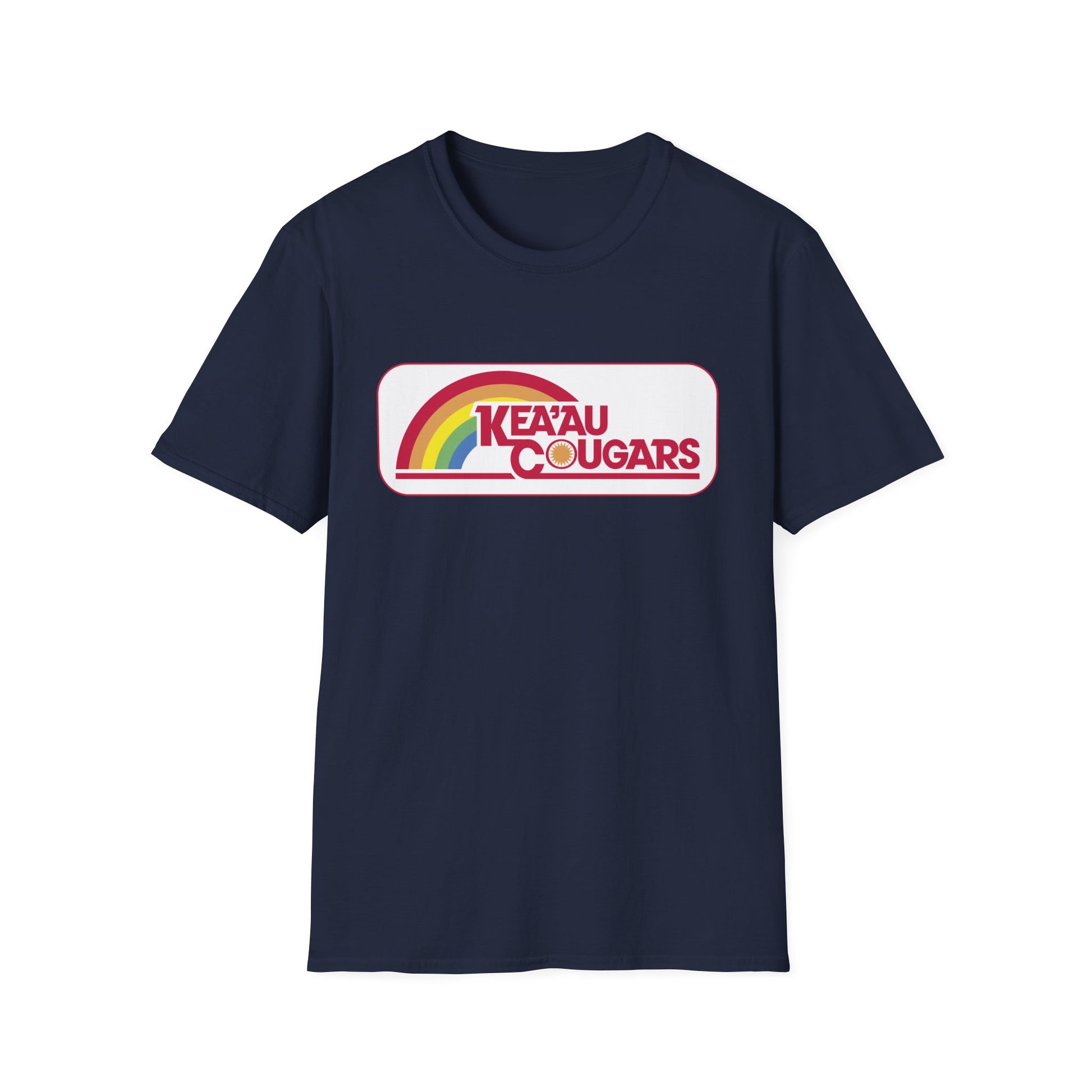 Retro Rainbow - Kea'au High Shirts - Sew Da Kine