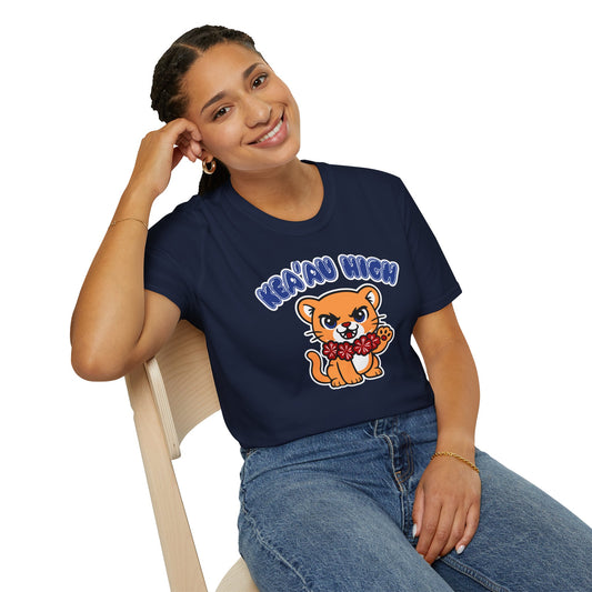 Kawaii Cougar - Kea'au High Shirts - Sew Da Kine