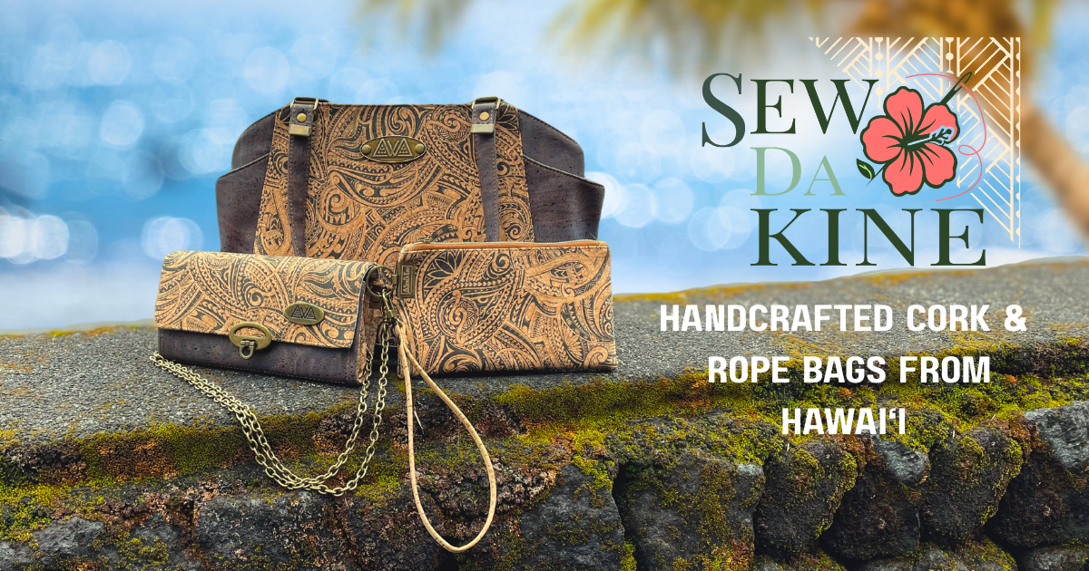 Sew Da Kine | Handmade Cork & Rope Bags from Hawai'i