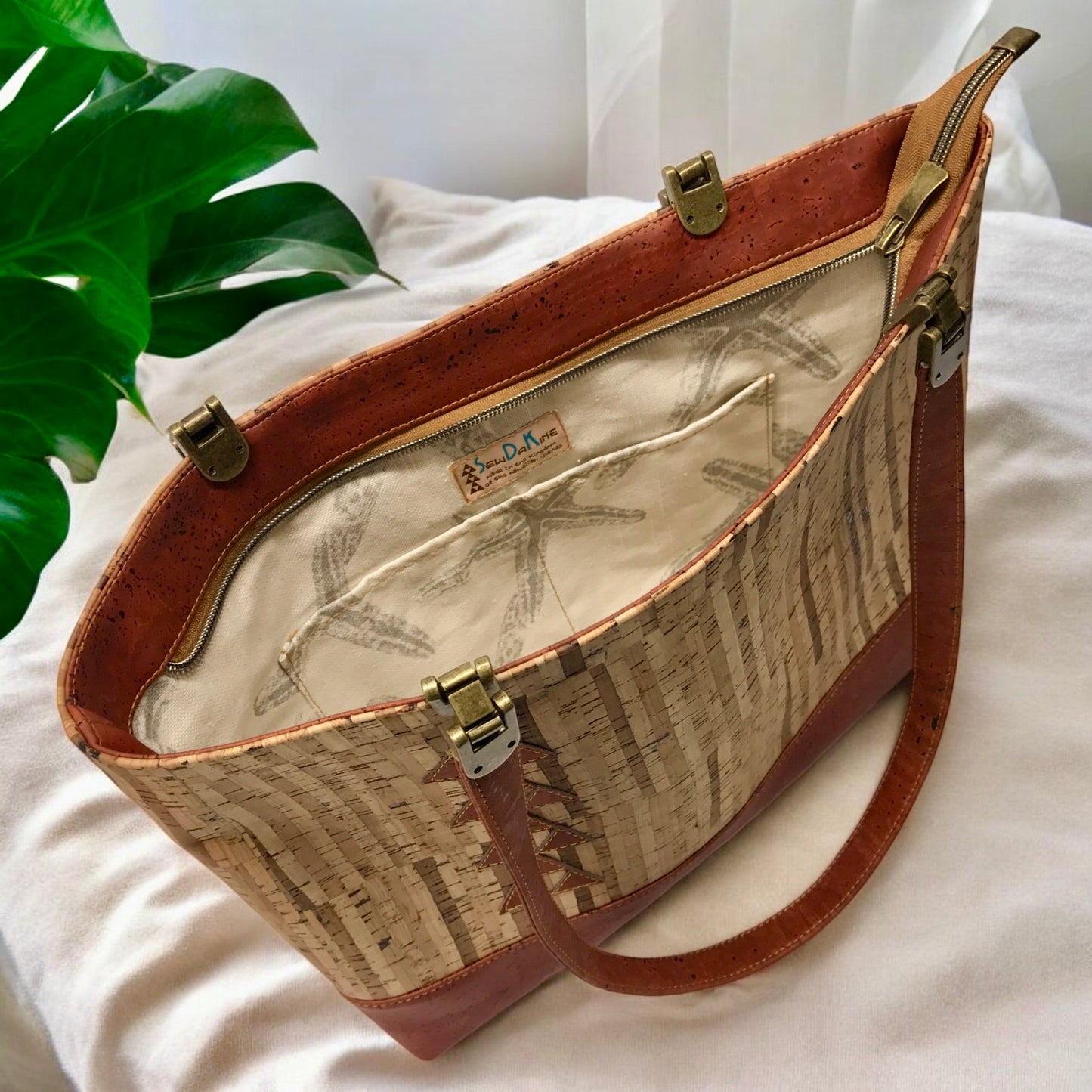 The Legacy Tote & Legacy Jr. Tote PDF Pattern – Beginner-Friendly - Sew Da Kine