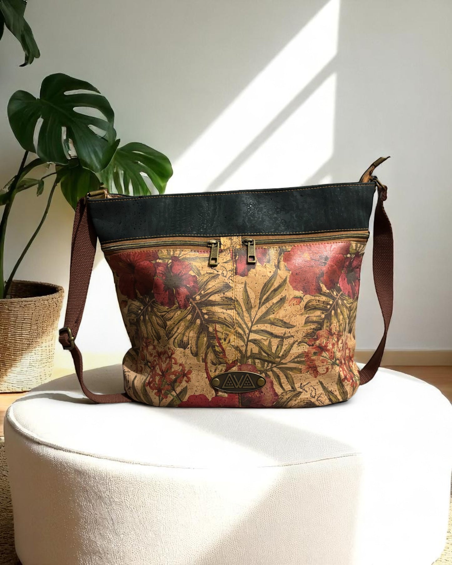 Ka ʻEhā – Hibiscus Print w/ Forest Accent