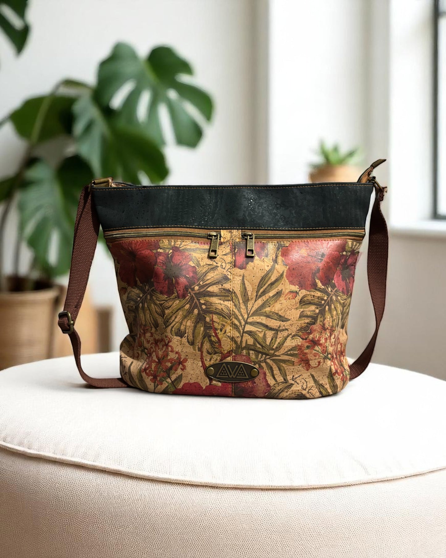 Ka ʻEhā – Hibiscus Print w/ Forest Accent
