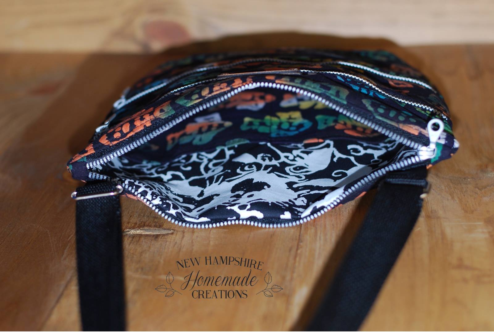 The Triple Zip - Crossbody PDF Pattern - Handmade Vegan Cork Fabric Bags