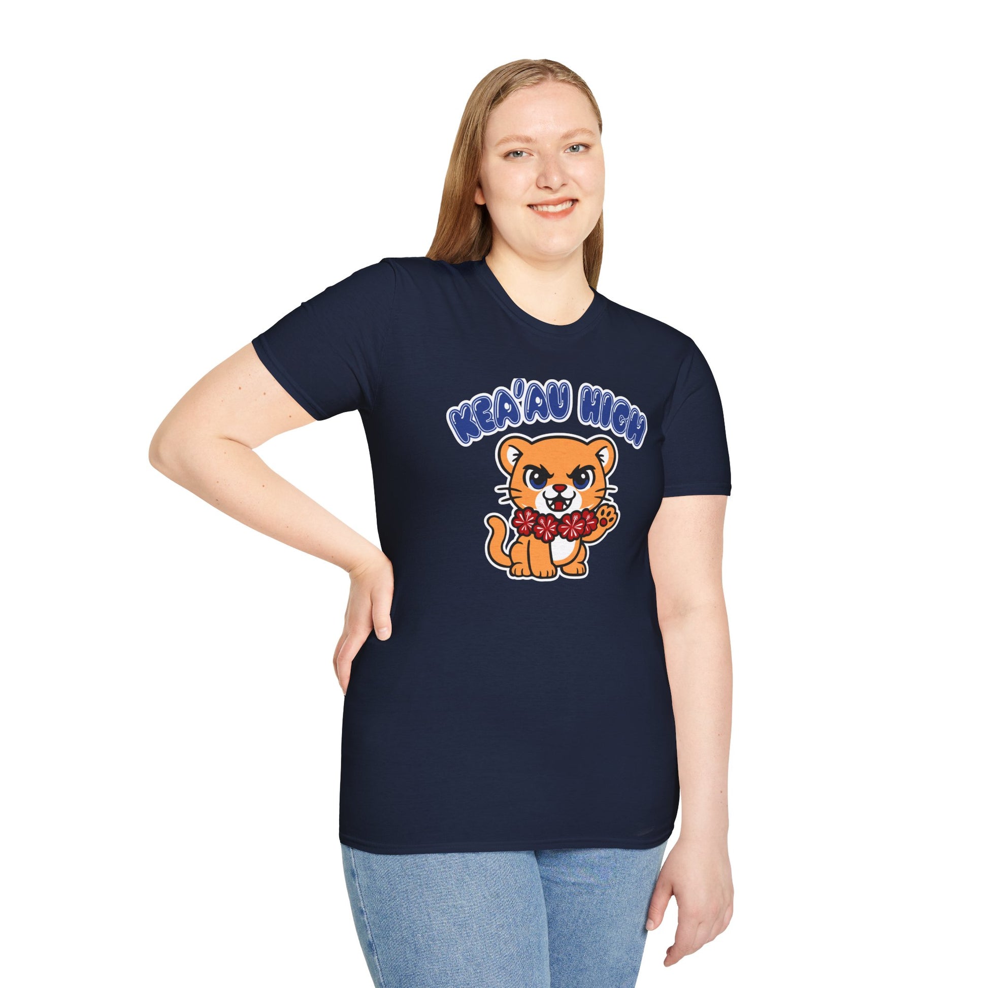 Kawaii Cougar - Kea'au High Shirts - Sew Da Kine