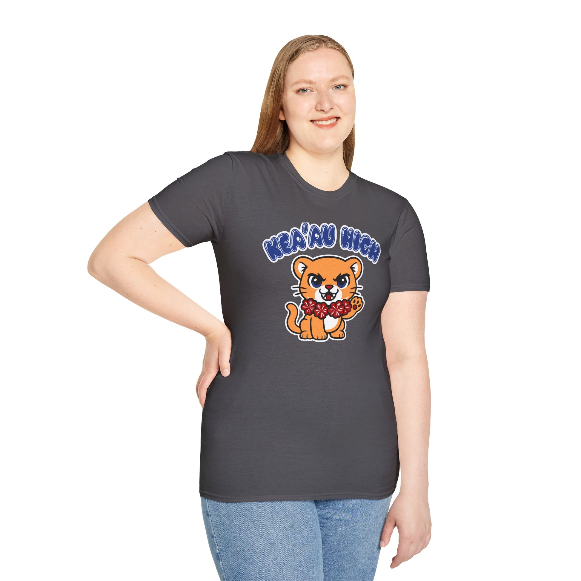 Kawaii Cougar - Kea'au High Shirts - Sew Da Kine