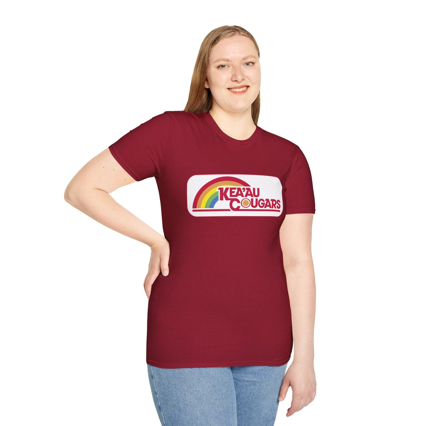 Retro Rainbow - Kea'au High Shirts - Sew Da Kine