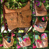 Nakoa Convertible Backpack PDF Pattern - Handmade Vegan Cork Fabric Bags 