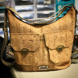 Nakoa Convertible Backpack PDF Pattern - Handmade Vegan Cork Fabric Bags 